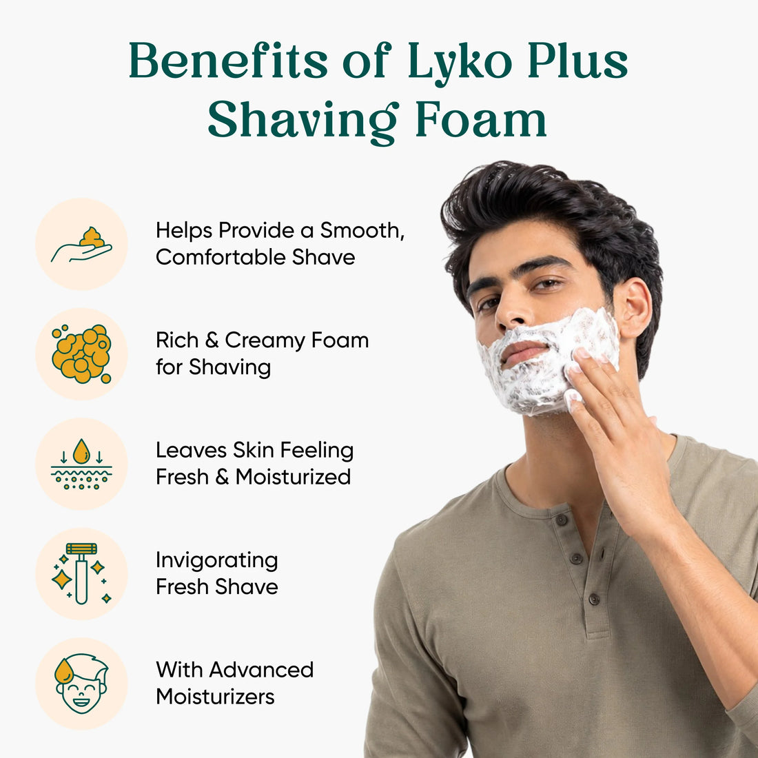 DUXX LYKO Plus Fruit Shaving Foam