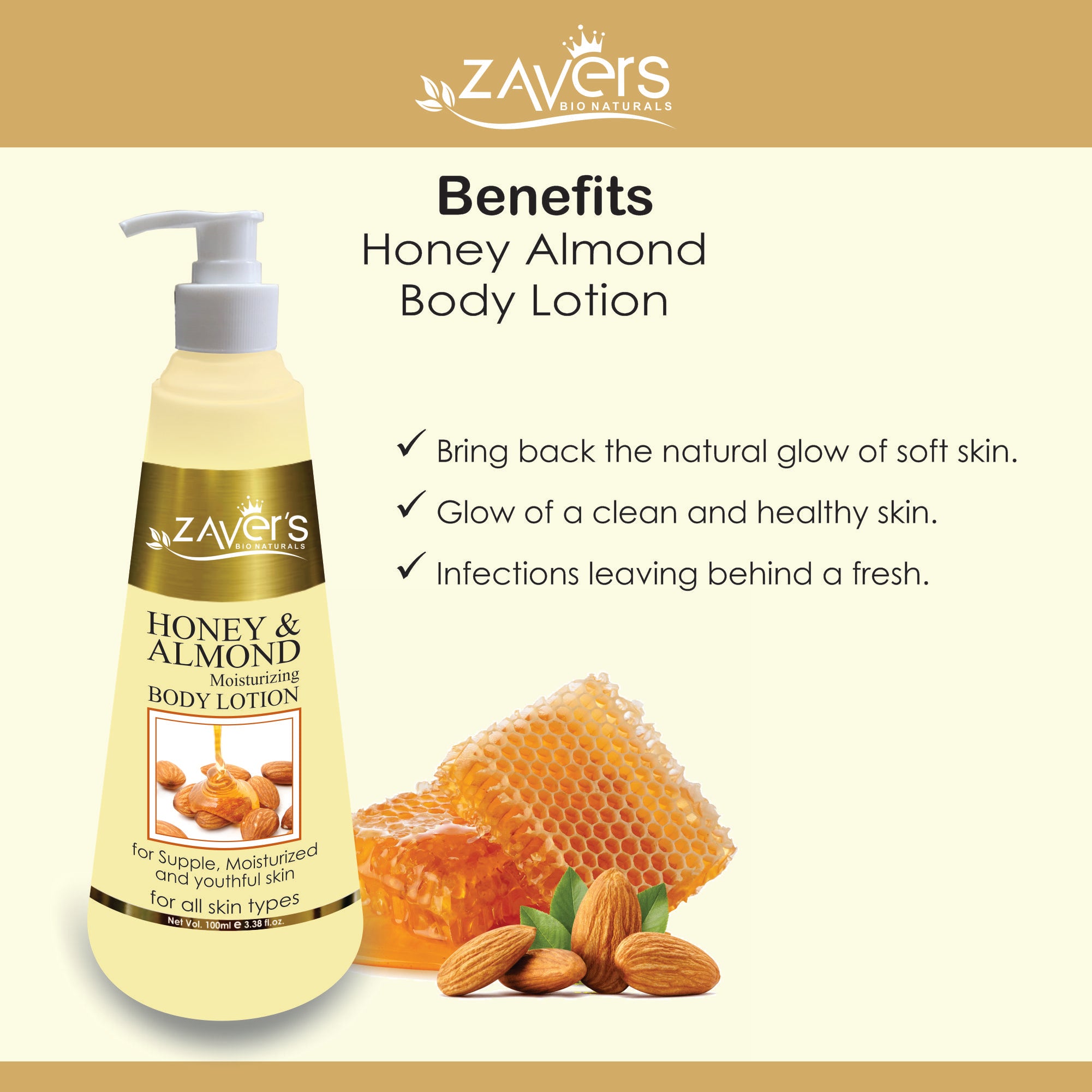 Honey Almond Body Lotion