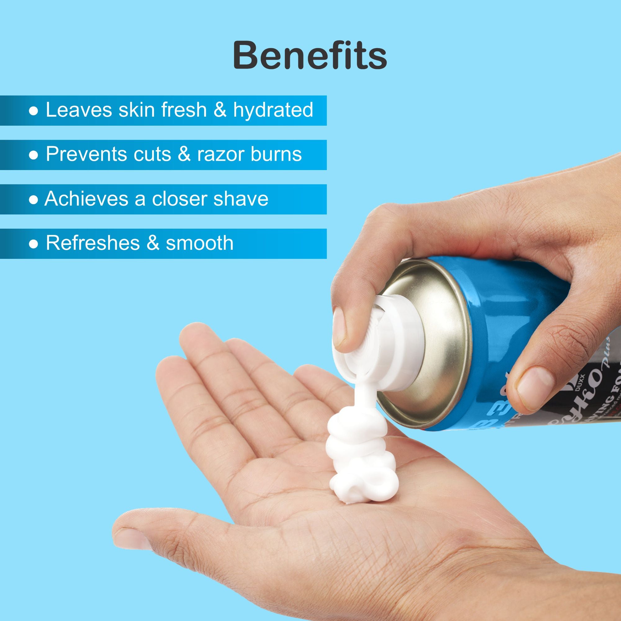 DUXX LYKO Plus Menthol Shaving Foam