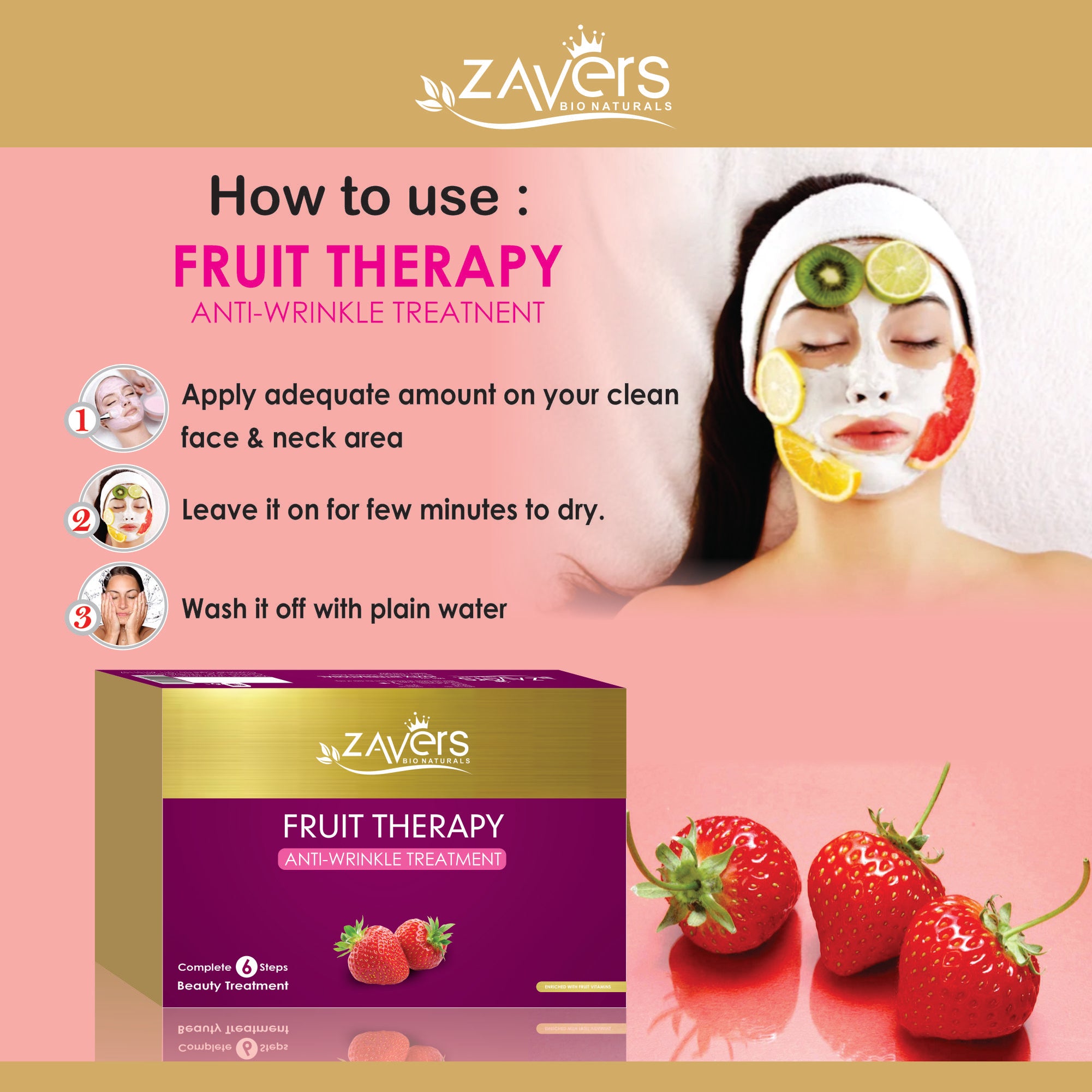 Fruit Facial Kit 6 In 1